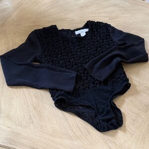 The Limited Elegant Black Bodysuit